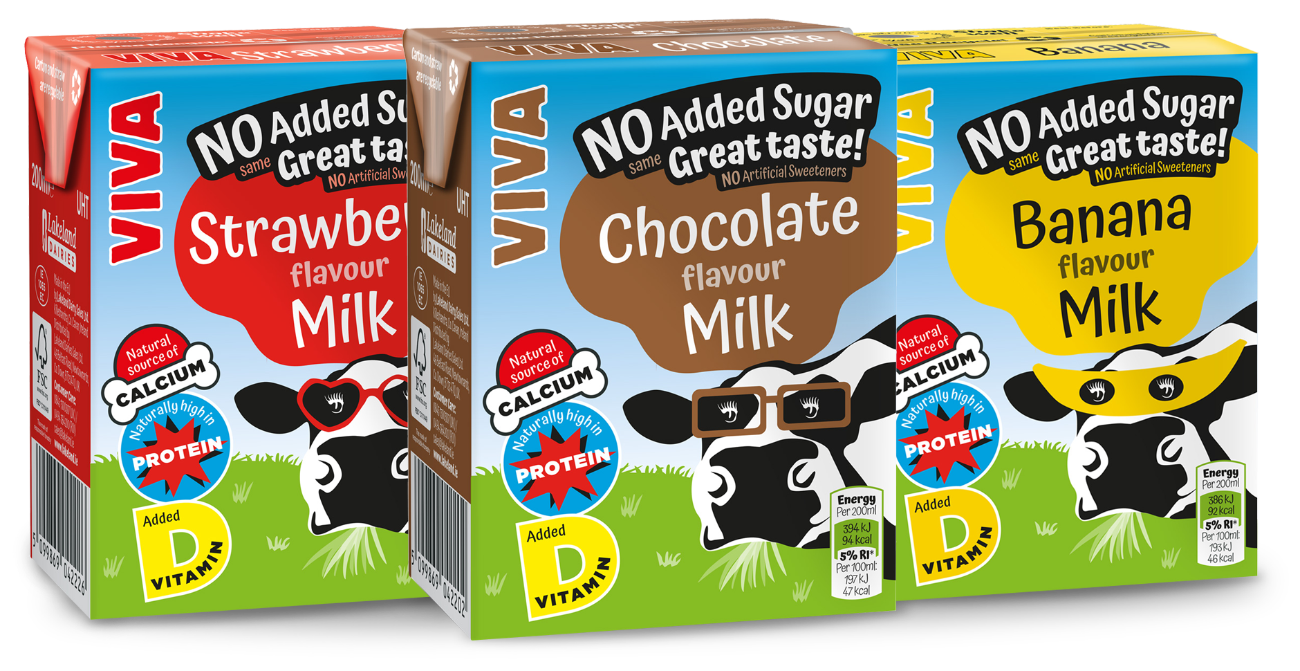 Viva milk pack collection